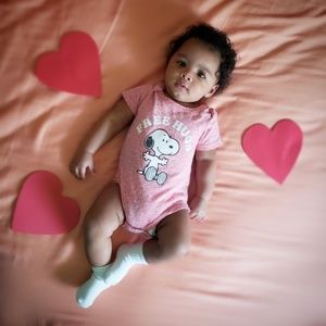 Vintage "Like" Snoopie Onesie